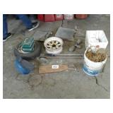 Fish finder, trout line fish fillet board, etc