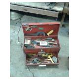 Tool box with tools