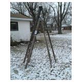 6ft ladder and 8ft ladder