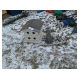 Bird house and lawn decor