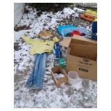 Scare crow, receptacles ext