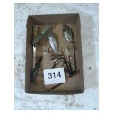 old fishing lures