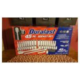 DURALAST 45 PC SOCKET SET DONATED BY