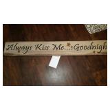 SIGN DONATED BY RUSTIC SIGNS BY PEG