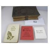 1858 BIBLE, 3 SMALL BIBLE VERSES