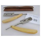 2 - VTG STRAIGHT RAZORS