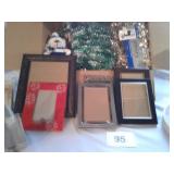 MISC GLASSWARE, CHRISTMAS ITEMS, PICTURE FRAMES