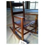 CHILDS ROCKING CHAIR