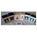 (6) HALLMARK KEEPSAKE ORNAMENTS (BARBIE)