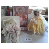 DOLLS AND EASTER BUNNY