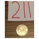 NAZI WWII SILVER 5 MARK 1938 WITH SWASTIKA