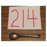 VINTAGE SILVER SNORTING SPOON