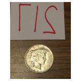 1926-D PEACE SILVER DOLLAR