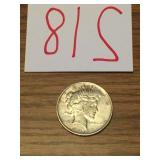 1922 PEACE SILVER DOLLAR