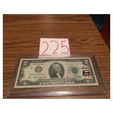 1976 LOUISVILLE IL. BICENTENNIAL $2. MINT BILL
