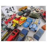 LOT OF VINTAGE HOT WHEELS CARS, ETC.