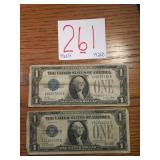 SILVER CERTIFICATES..1928A, 1928B