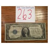 1928 SILVER CERTIFICATE $1.00
