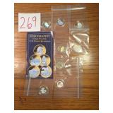 HOLOGRAPHIC GOLD-PLATED U.S. STATE QUARTERS