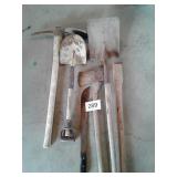 SHOVELS, AXE, MACHETTE, ETC.