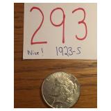 NICE!!!  1923-S PEACE SILVER DOLLAR