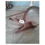 VINTAGE PLOW & CHAIR