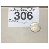 LAS VEGAS GAMING TOKEN...22 GRAMS
