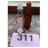2 MINIATURE LIQUOR BOTTLES