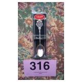 COLLECTIBLE SOUVENIR SPOON..STERLING SILVER PLATED