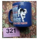 OLD NAVY "BIG DOGS" COFFEE MUG...2006