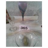 MISC. GLASSWARE, ART GLASS, VASES