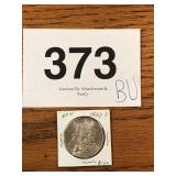 MORGAN 1887 SILVER DOLLAR...BU