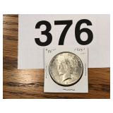 1923 PEACE SILVER DOLLAR