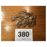 100 WHEAT PENNIES...1930-1939
