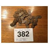 100 WHEAT PENNIES....MIXED DATES