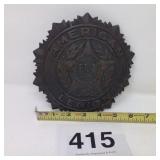 BRONZE US AMERICAN LEGION GRAVE MARKER
