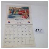1963 LS HEATH ROBINSON IL PEPSI COLA CALENDAR