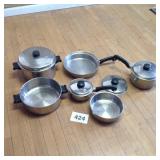 SET OF SALADMASTER COOKWARE SS