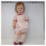24" CHILDS DOLL W/SLEEP EYES & EXTRA CLOTHES