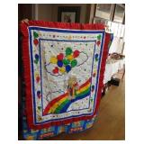 BABY BLANKETS-BEAR, WINNIE THE POO