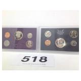 (2 PC) US PROOF SETS