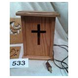 LIGHT BOX- CASTS DESIGNS SHADOWS ON WALL 6 DESIGNS