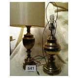 BRASS TABLE LAMPS
