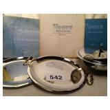 SERVING TRAYS; SERVING BOWLS- VOGUE BY KROMET