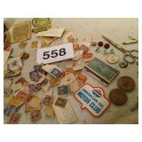 VTG STAMP COLLECTION, ETC.