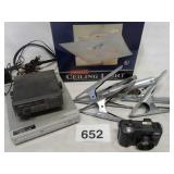 CLAMPS CEILING FIXURES; CB; DVD PLAYER