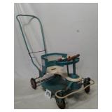 VINTAGE TAYLOR TOT BABY WALKER & STROLLER