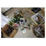 CANNING JARS, MISC. BOTTLES, ETC.