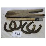 BOOT JACK, HORSE SHOES, TIRE BEATER