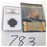 1808 SHIPWRECK COIN ADMIRAL GARDNER